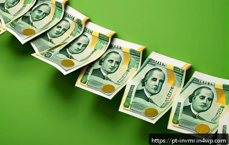 장기 복리 투자와 ETF 활용하기 - A detailed financial infographic illustrating the power of compound interest for Brazilian investors...